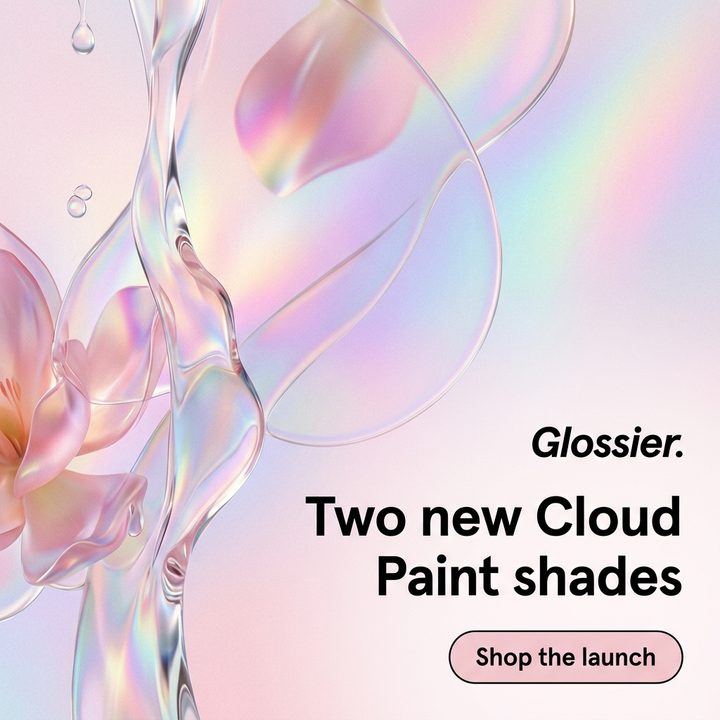 Concept Instagram post in the style of Glossier